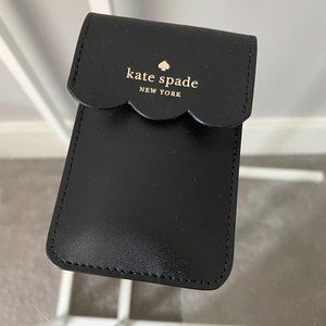 Kate Spade stick on/fold over phone pocket - Brand New!